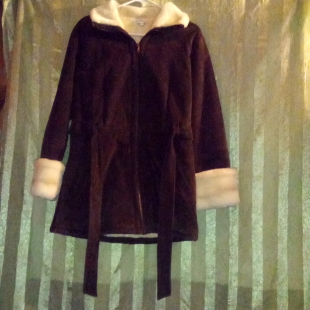 Women's xs Genuine leather coat